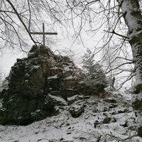 Kreuz auf dem Steinberg, Winter