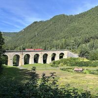 Danach runter zum Adlitzgrabenviadukt