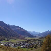 Aussicht von der Acla Laret