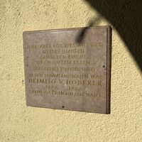 Heimito von Doderer kehrte hier gerne ein (der 'Riegelhof' seiner Familie ist hier ganz in der Nähe, aber privat und nicht öffentlich zugänglich)
