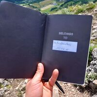 Ink. Gipfelbuch