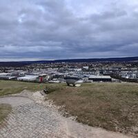 Blick vom Grüner Heiner in Richtung Industrie Gebiet Weilimdorf