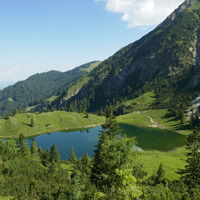 der schöne Untere Gaisalpsee