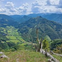 Abstieg Sauwand, nach Südsüdwest