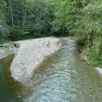 Raabklamm Kiesbänke_Naturpark Almenland_Oststeiermark