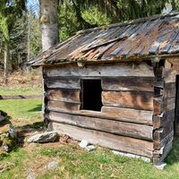 12.2 km Holzfällerhütte