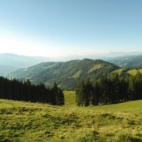 Klippitztörl - Blick ins Tal