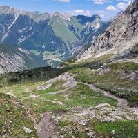 Kurz nach dem See aus ist auch schon Gramais zu sehen.