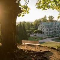 Blick zum Schloss Altenstein