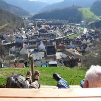 Der Blick auf Wolfach ist einfach fantastisch