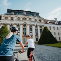 Radtour am Donauradweg Stift St. Florian