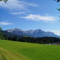 Söll_Dorfrunde_Ausblick_Wilder Kaiser