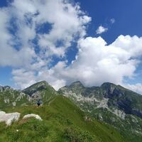 Blick Richtung Colombera und Palantina (links)