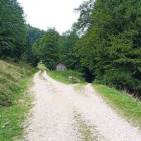 Bei dieser Gabelung rechts halten