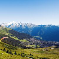 Verbier, Start der Route