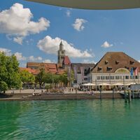 Schöner Blick auf Überlingen
