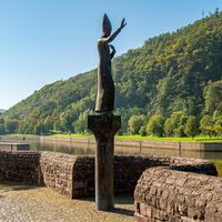 Blick auf das Ufer in Konz-Hamm