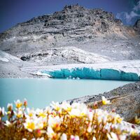 See und Gletscher des Grand Méan