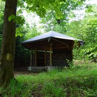 An der Heckmann-Hütte vorbei geht es hinab ins Holzbachtal