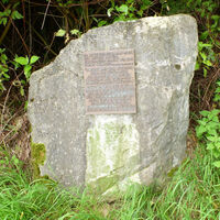 Gedenkstein für Goethes 3. Reise in die Schweiz