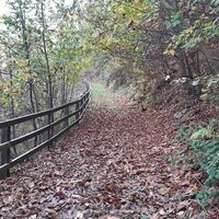 Weg in der Ortschaft Ponte Alto