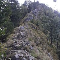 Gratwanderung zum Schieferstein