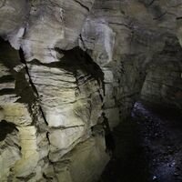 Die Venushöhle von innen