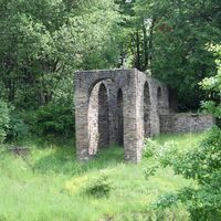 Kahnhebehaus am Churprinzer Bergwerkskanal