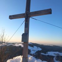 Gipfelkreuz Grosser Landsberg