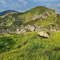 Blick vom Gamidauerspitz auf den Garmil