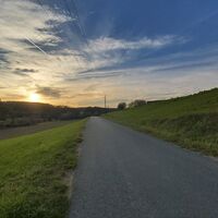 Abendstimmung im Hartbergerland in der Oststeiermark