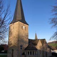 Startpunkt der Tour, die Stockumer Kirche.