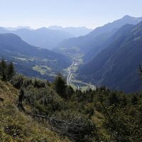 Blick über Piora, Leventina und Bedrettotal