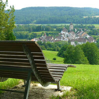 Himmelsliege mit Aussicht auf Kaiserstuhl