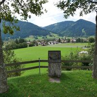 Blick auf Unterammergau