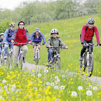 Radfahrer bei Backnang