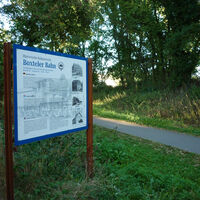 Infotafel zur Boxteler Bahn