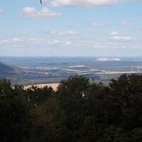 Blick vom Gipfel Richtung Martinroda