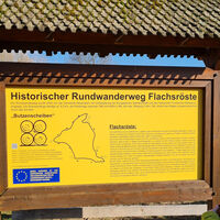 Historischer Rundweg Flachsröste Start