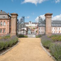 Blick auf die Altstadt von Blieskastel
