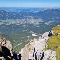 Aussicht vom Gipfel nach Norden