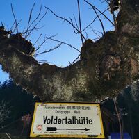 immer geradeaus in das Voldertal