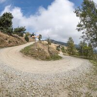 Straße nach Lazzarà