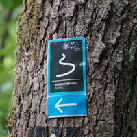 Markierung Zuweg Bergischer Weg