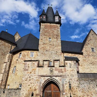 Schloss Spangenberg Eingang