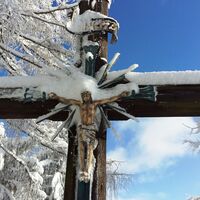 Gipfelkreuz des Zinkenkogels