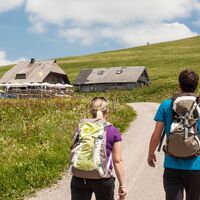 Auf dem Weg zur St. Wilhelmer Hütte