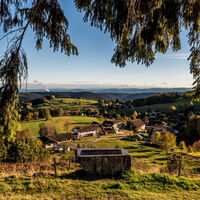 Blick vom Kreuzfelsen