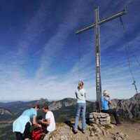 Auf der Krinnenspitze