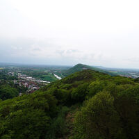 Ausblick vom Fernsehturm am Jakobsberg in Porta Westfalica